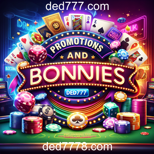 Promoções e Bônus em ded777.com: Aumente Suas Chances de Ganhar
